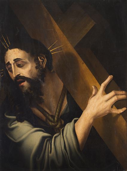 Cristo con la Cruz a cuestas by Luis de Morales