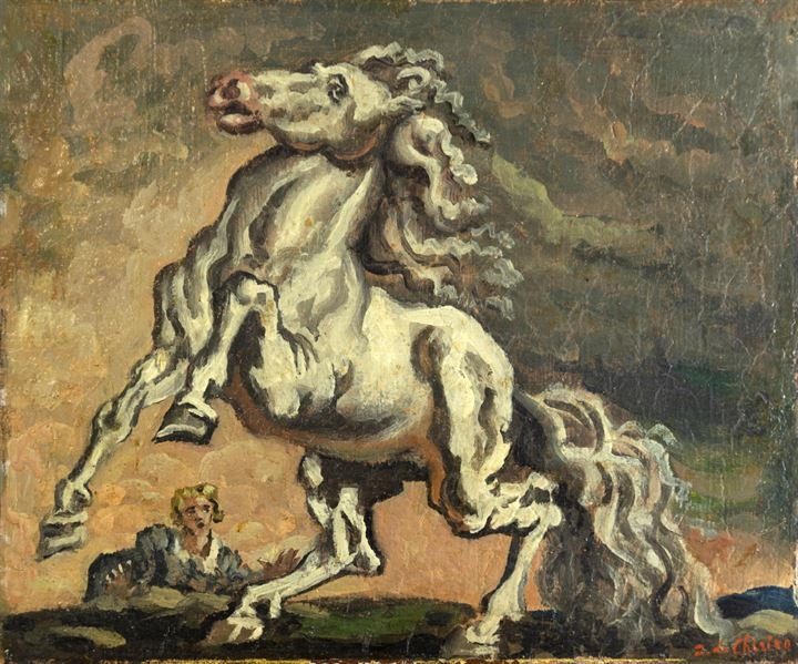 Cavallo impennato by Giorgio de Chirico, 1942