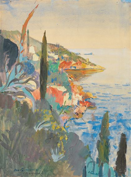 San Giacomo (Ragusa) by Oskar Laske, 1924