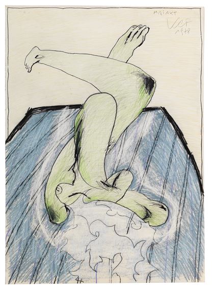 “Maiakt” [May Nude] by Karl Anton Fleck, 1978