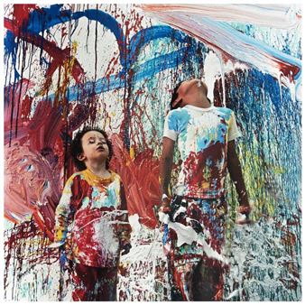 Niños, de la serie Colores Santos, 2010 - Abel Galvan