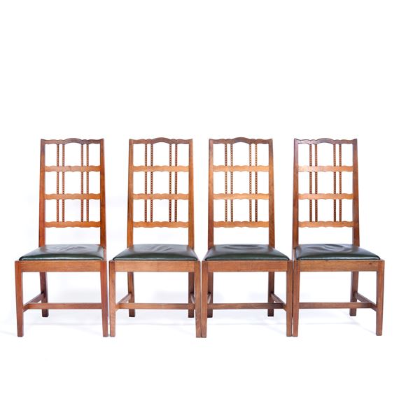 Four works: Set of four chairs by Peter Waals, circa 1921-1928