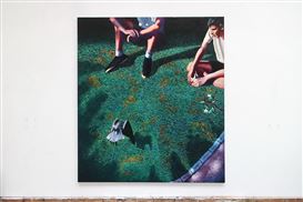 Blue Shadow: Bendt Eyckermans Channels the Masters @ Gallery Sofie Van De Velde