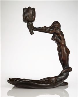 FIGURAL CANDLESTICK - Francois-Rupert Carabin