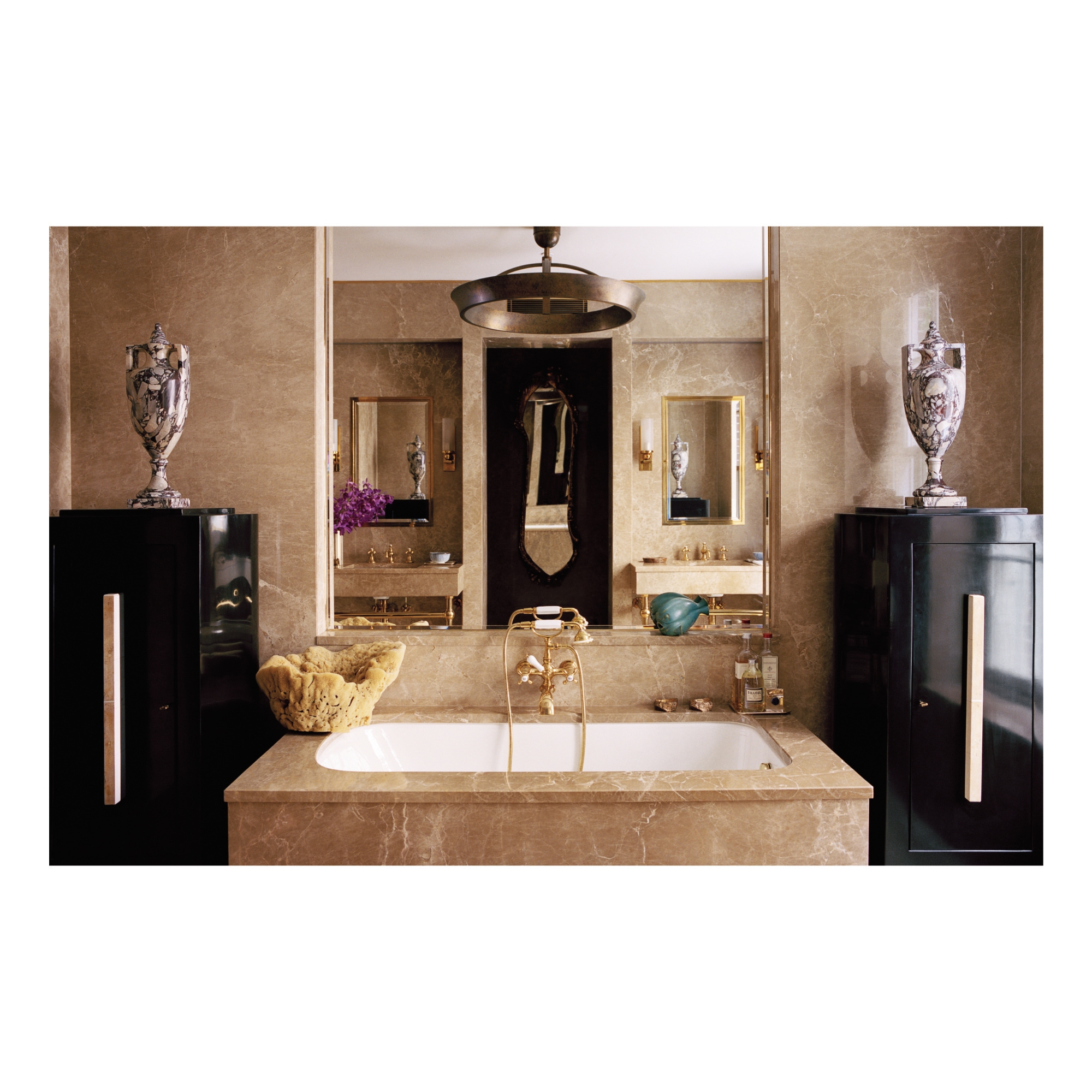 Artwork by Maison Dominique, PAIR OF CABINETS, Made of lacquered wood,  shagreen, ivorine