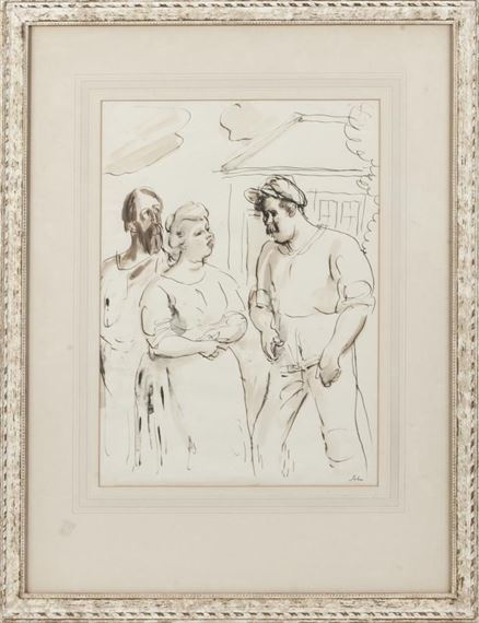 No title by Augustus Edwin John