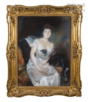 Portrait of Cécile Ney of Elchingen - Albert Besnard