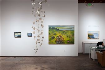Installation view of Bjorn Rye exhibition at Sullivan Goss - An American Gallery, Santa Barbara.