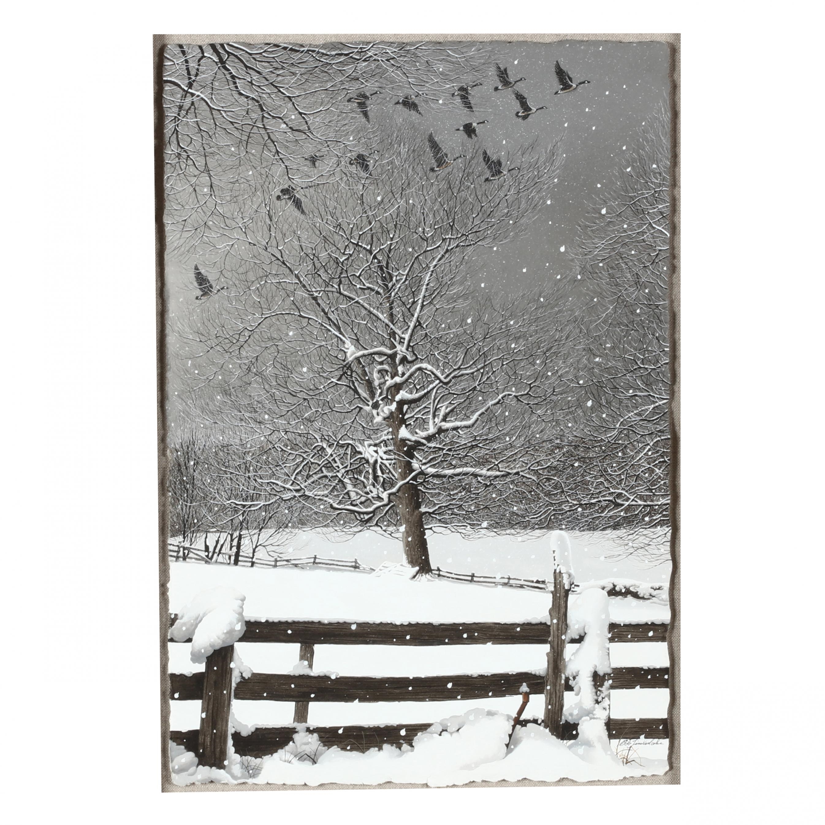 Bob Timberlake Winter Flight (1997) MutualArt