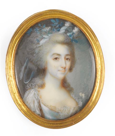 Dubourg Augustin | Portrait de femme (1774) | MutualArt