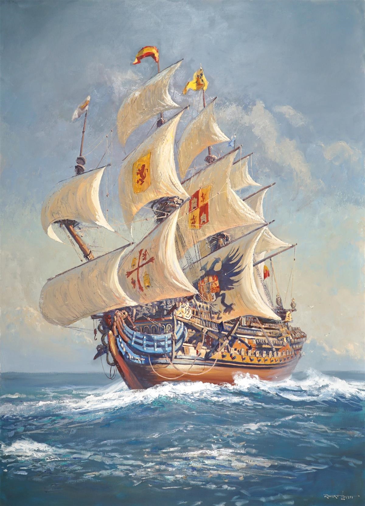 Robert Lovett Spanish Galleon MutualArt
