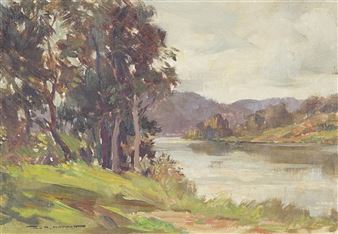 Georges River at Oatley, Sydney - Richard Harold Moppett