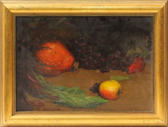 William S. Sutter | Still Life with Fruit oil on canvas | MutualArt