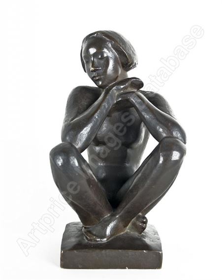 Sitzende by Georg Kolbe, 1923