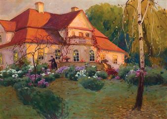 W OGRODZIE - Bronisława Rychter-Janowska