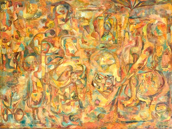 Sudjana Kerton | Fortune Teller (1959) | MutualArt