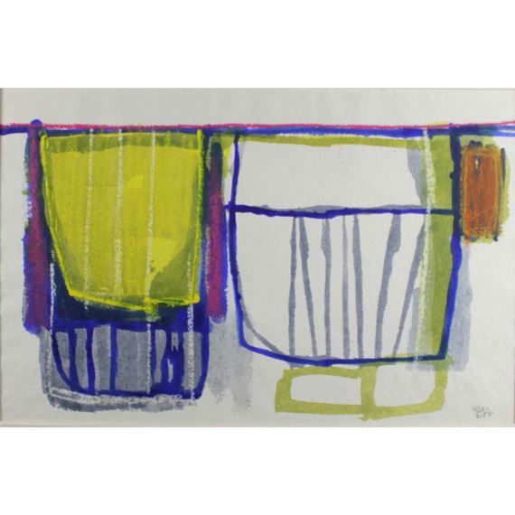 Untitled Composition by James Hull, 1987-1988