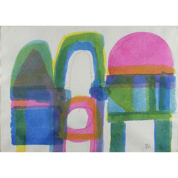 Untitled Composition by James Hull, 1988