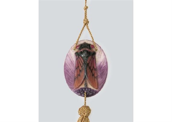 Pendant:Cicada by Gabriel Argy-Rousseau, 1923