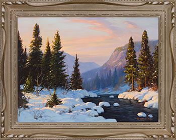 Evening Shadows by Roland Gissing, 1955