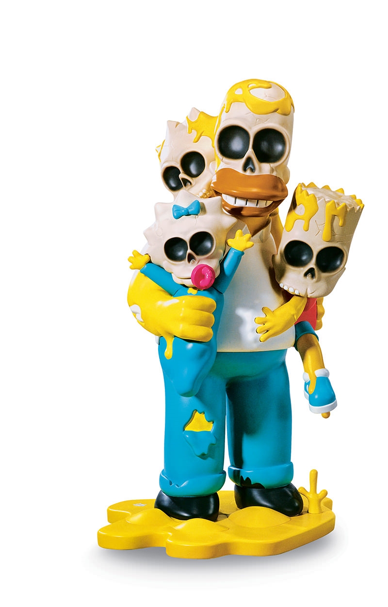 Matt Gondek Simpsons Nuclear Family (2018) MutualArt