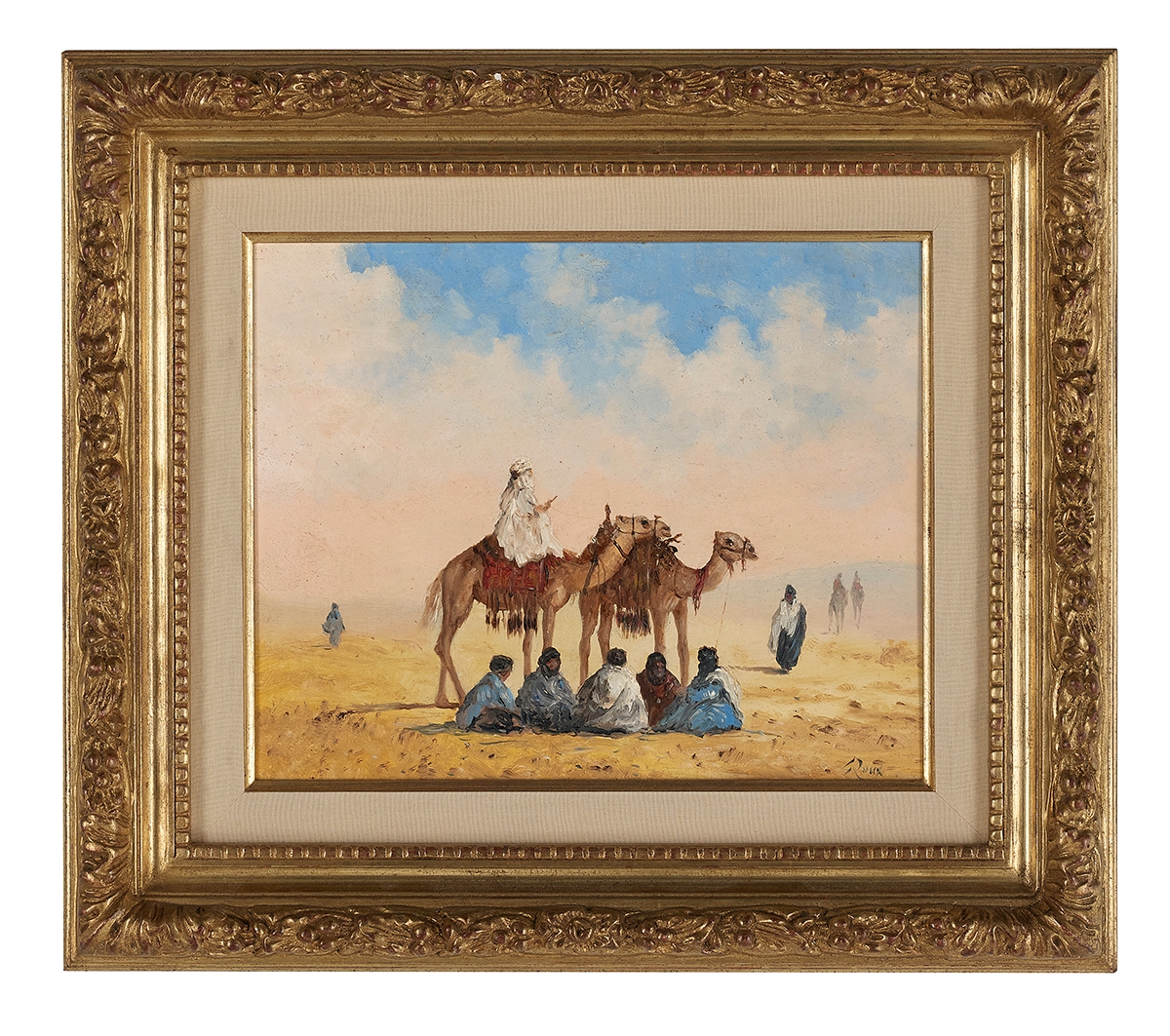 Jacques Roux | Bedouin Caravan | MutualArt