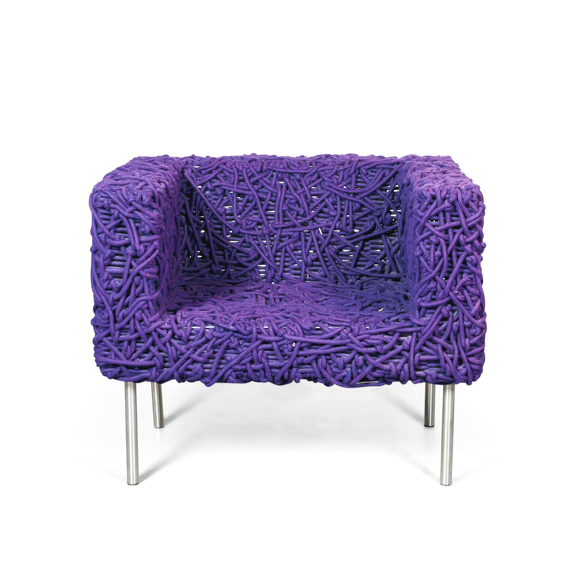 Fernando & Humberto Campana | AZUL ROPE CHAIR (1993) | MutualArt