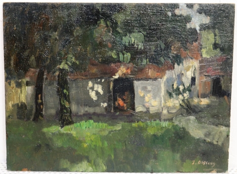 Boerderij in Beesterswaag by Jeanne Bieruma Oosting, 1917