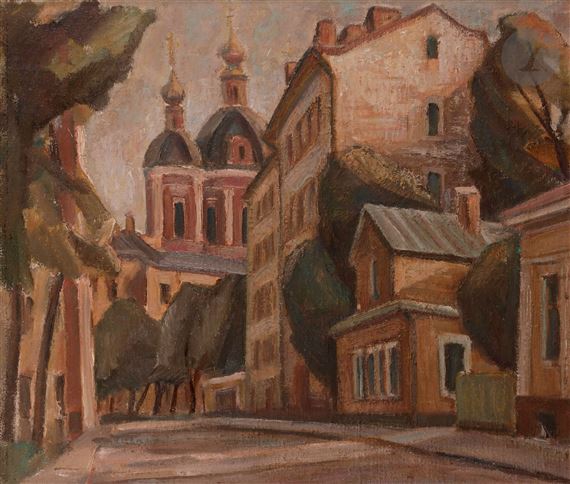 Moscou by Marat Kharitonovitch Baskaev, 1984