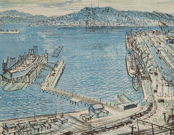 Wellington Harbour by Juliet Peter