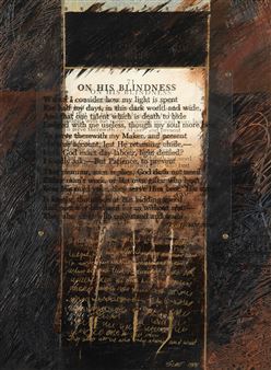 Sonnet Series, Line 6 'My true account lest he returning chide - John Scott