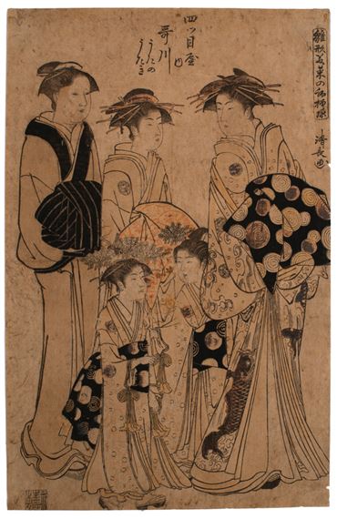 Hinagata Moyono by Torii Kiyonaga, circa 1780