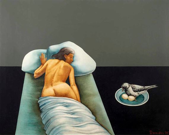 DESNUDO EN REPOSO by Jorge Damiani, 1975