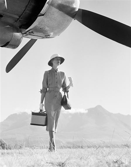 The art of travel II, Vogue by Norman Parkinson, 1951
