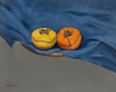 Persimmons by Zhou Quan, 2019