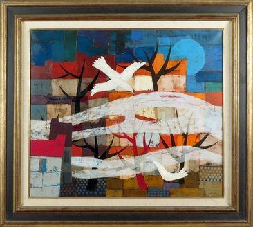 Colombes blanches by Jean Oosterlynck, 1971