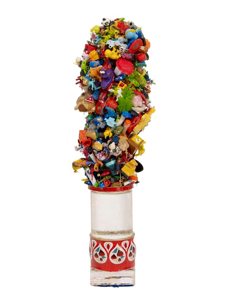 Artwork by Luther Blissett, LORENZO, Made of assemblage