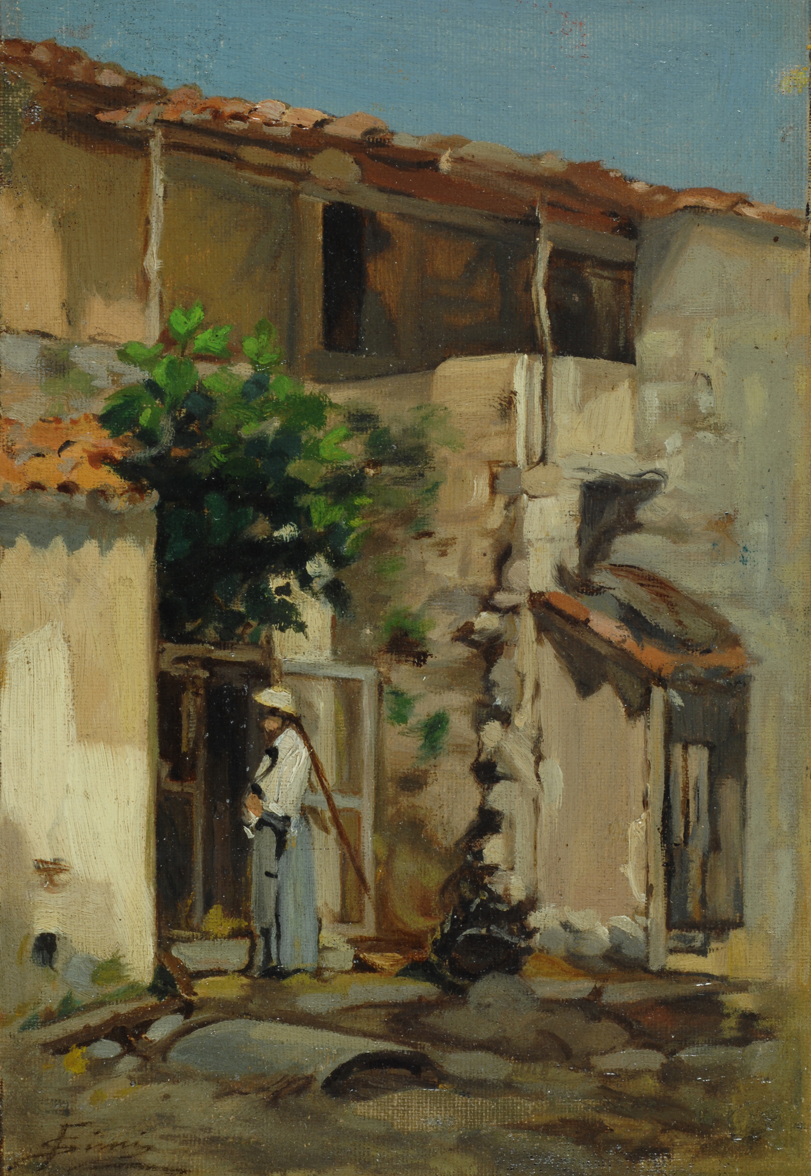 Simi Filadelfo Cortile Spagnolo Mutualart