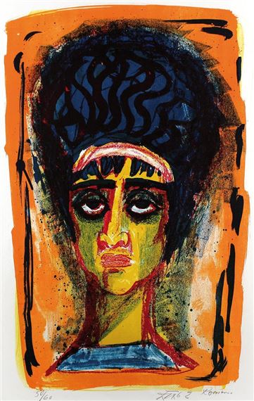 Römerin by Otto Dix, 1962