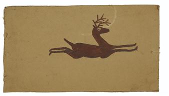 Running Deer - Bill Traylor