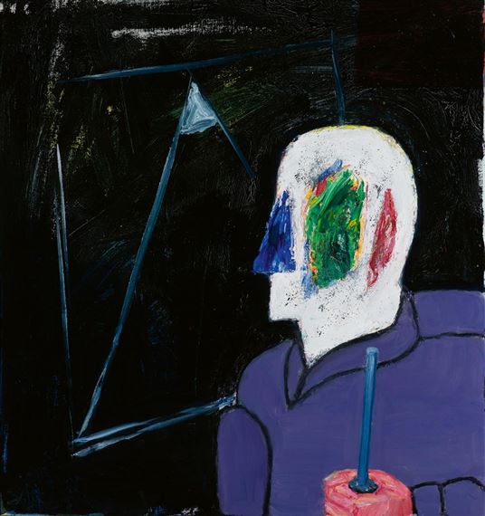 Portret van J.M. (Portrait of J.M.) by Alphons Freijmuth, 2005