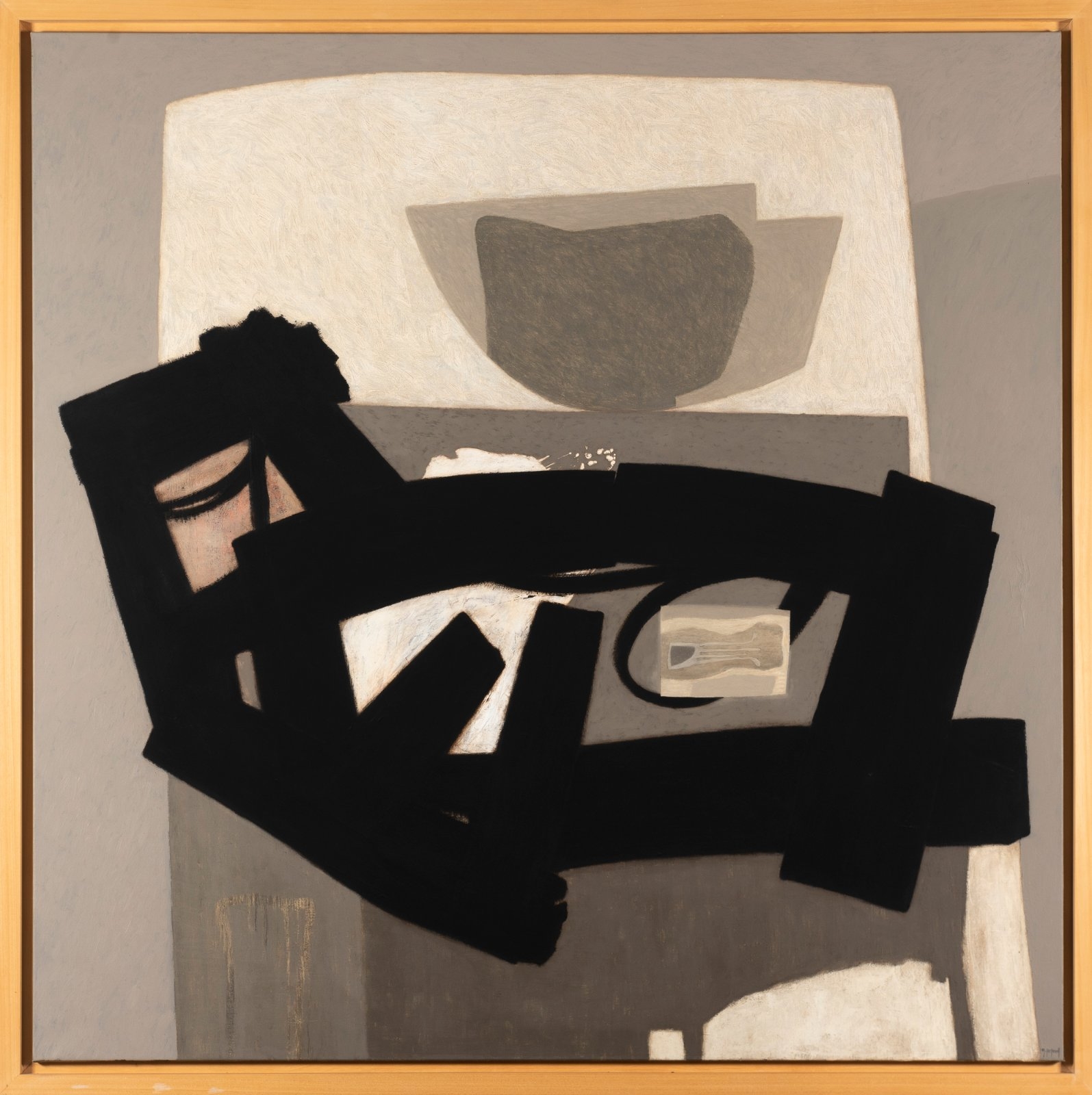 Artwork by Guy Leclercq, An evening in the room of a lost dream, Made of Oil on canvas