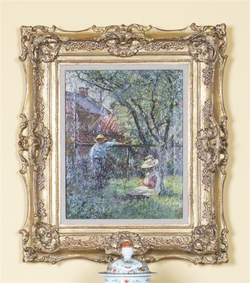 Ernest Higgens Rigg | In the Orchard | MutualArt