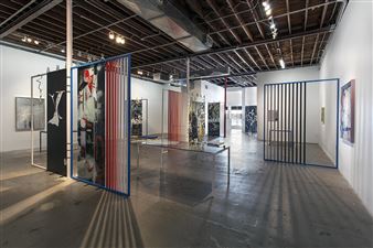 Installation view of Justin Beal exhibition at Locust Projects.