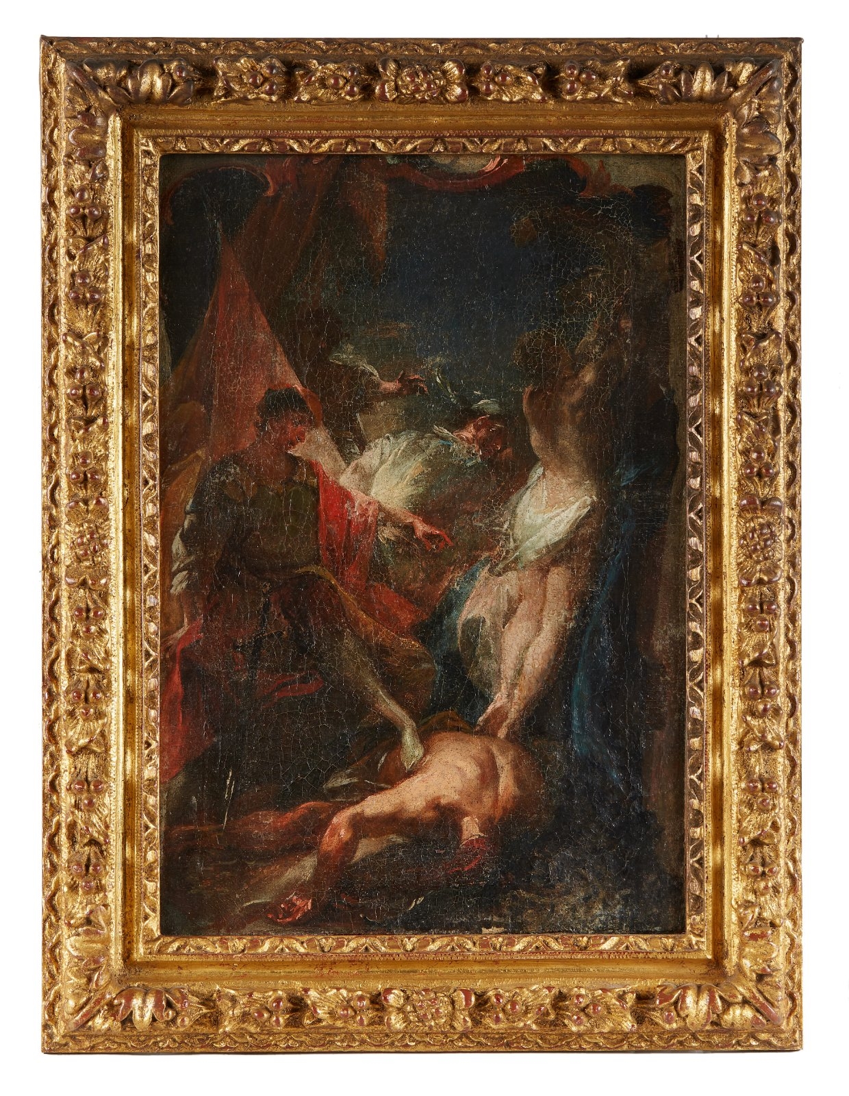 Artwork by Johann Wolfgang Baumgartner, Le Martyr de Saint Eugène, Made of Oil on canvas