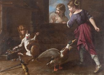 La fábula del mono y el gato - Master of the Armenti