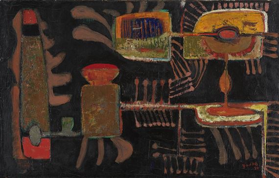 SANS TITRE by Yasse Tabuchi, 1954