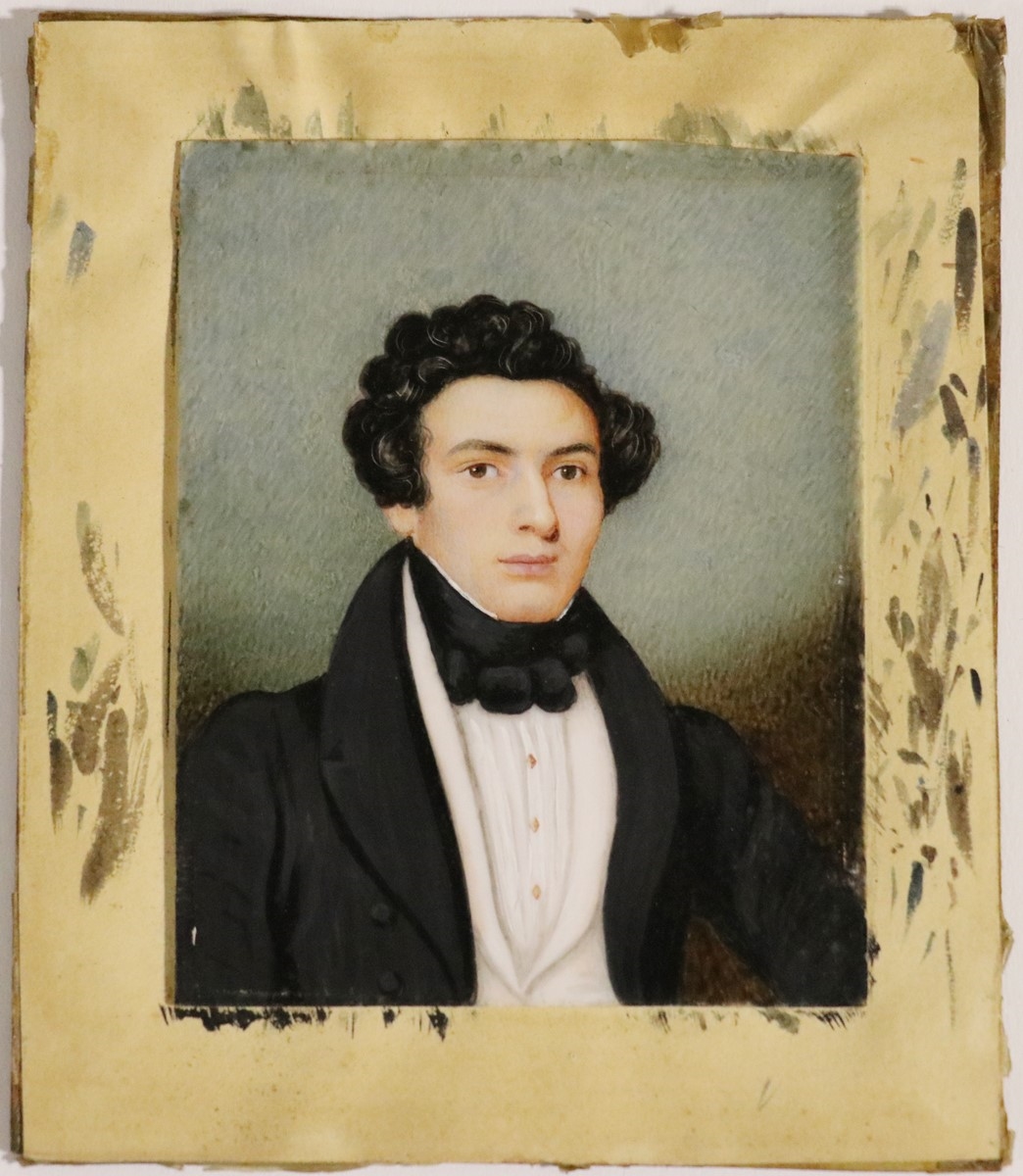 George Marshall Mather | MINIATURE PORTRAIT (1834) | MutualArt