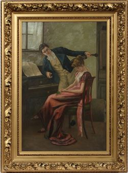 PARLOR SCENE - R. Banb