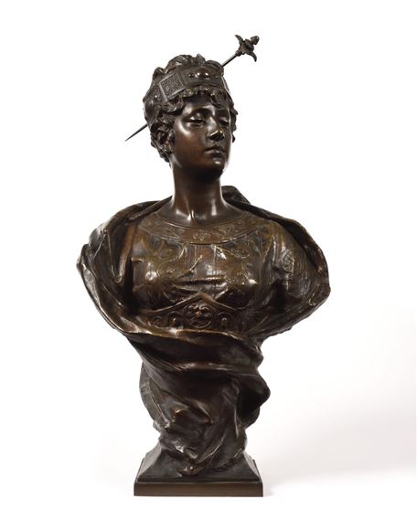 Gaston Veuvenot Leroux | Bust of Oriental Princess | MutualArt